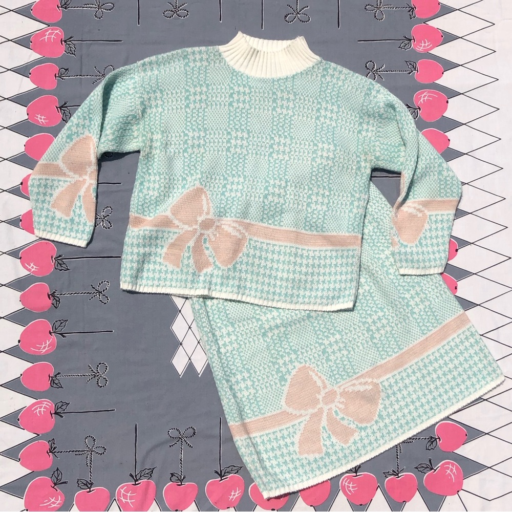 Vintage 80s Sweater Set